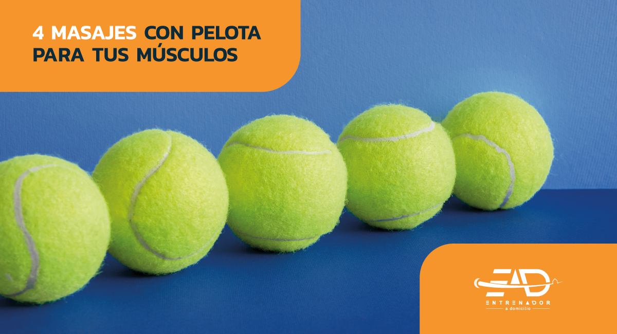 4 Masajes con Pelota para tus Músculos